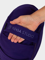 Yoga Studio European Organic Buckwheat Zafu Crescent Cushion