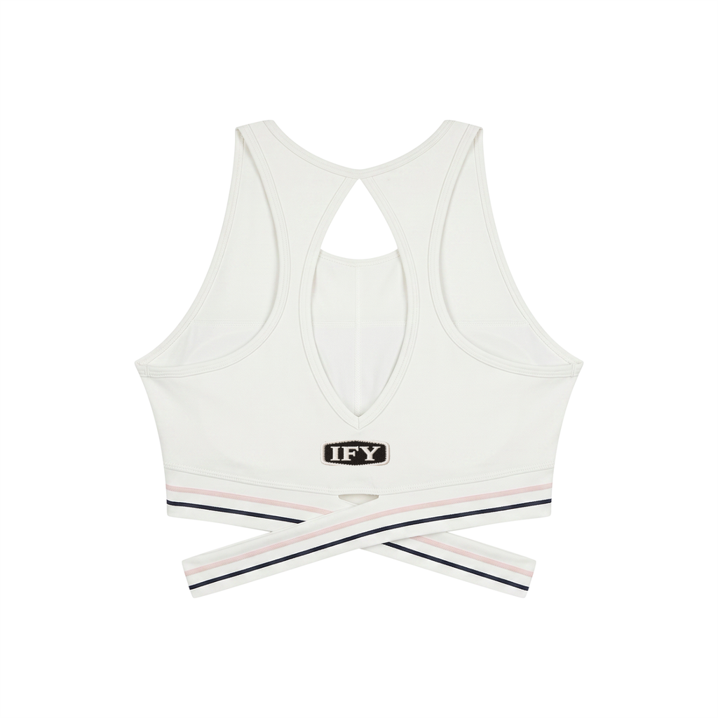 Women’s Criss-Cross Band Sports Bra