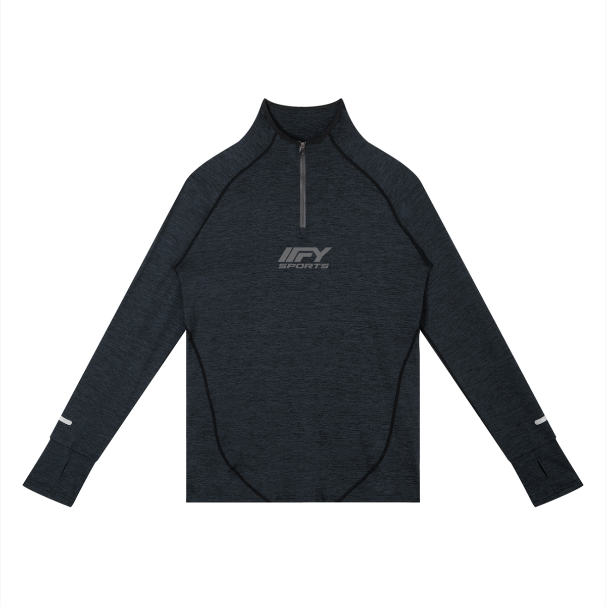 Men's Quarter-Zip Raglan Training T-Shirt