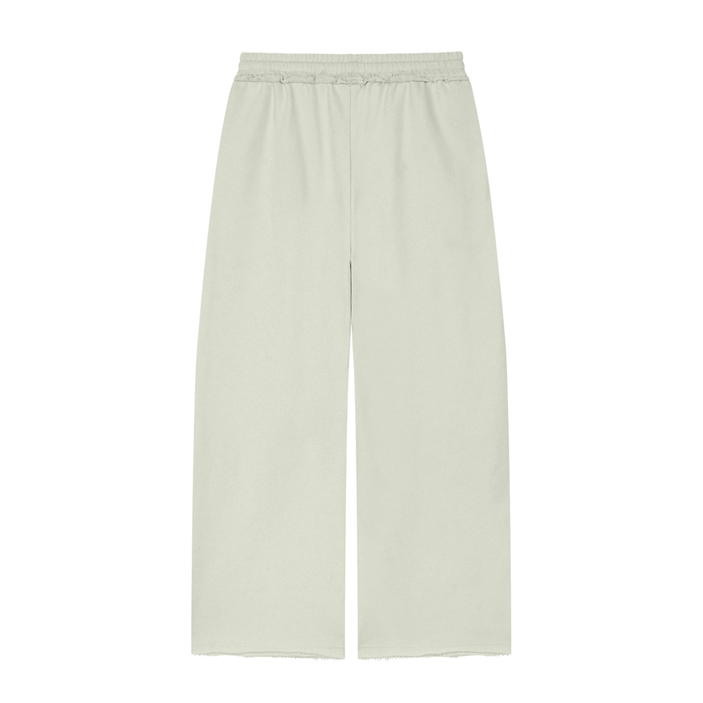 Women’s Wide Leg Raw Edge Sweatpants
