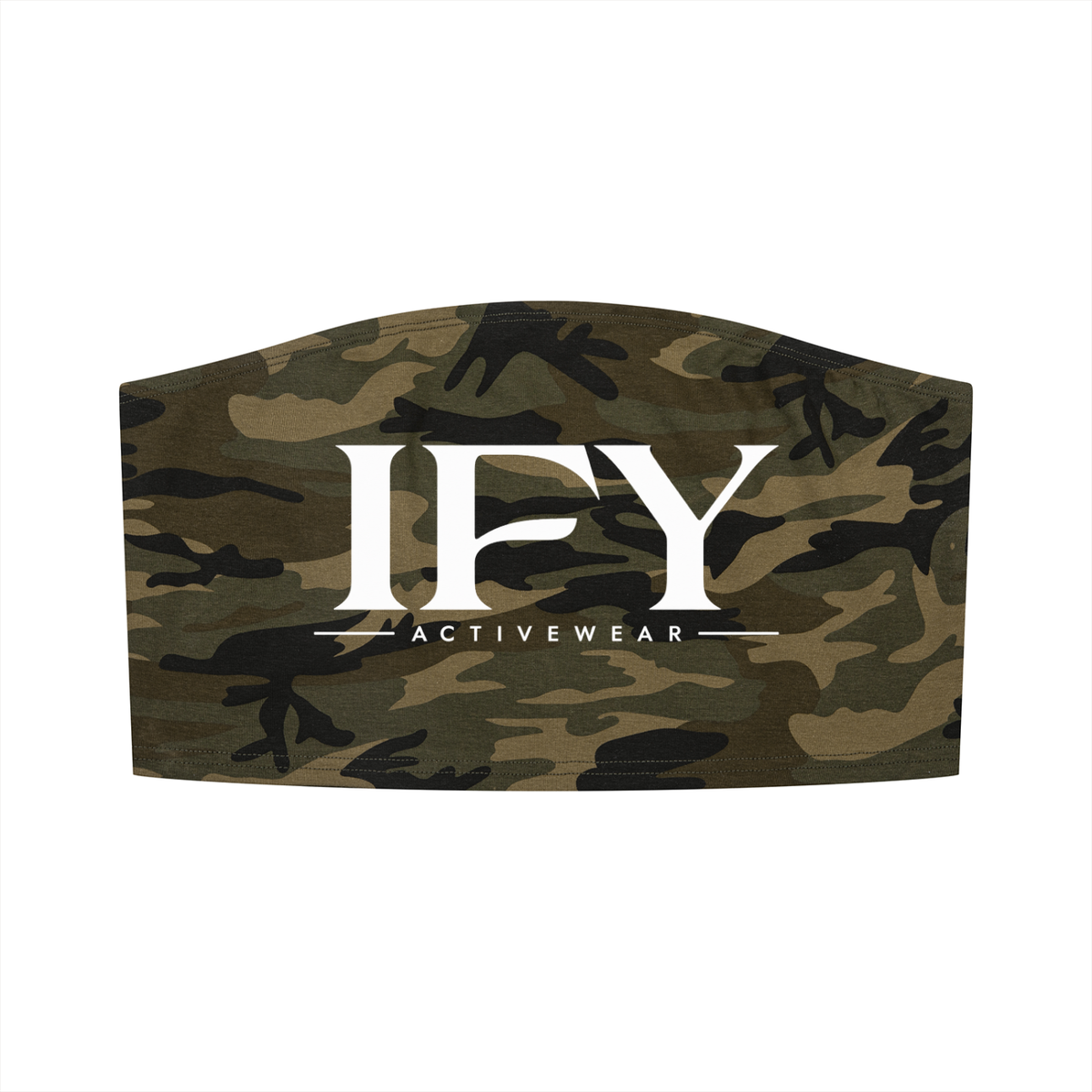 Women’s Camo Cropped Tube Top