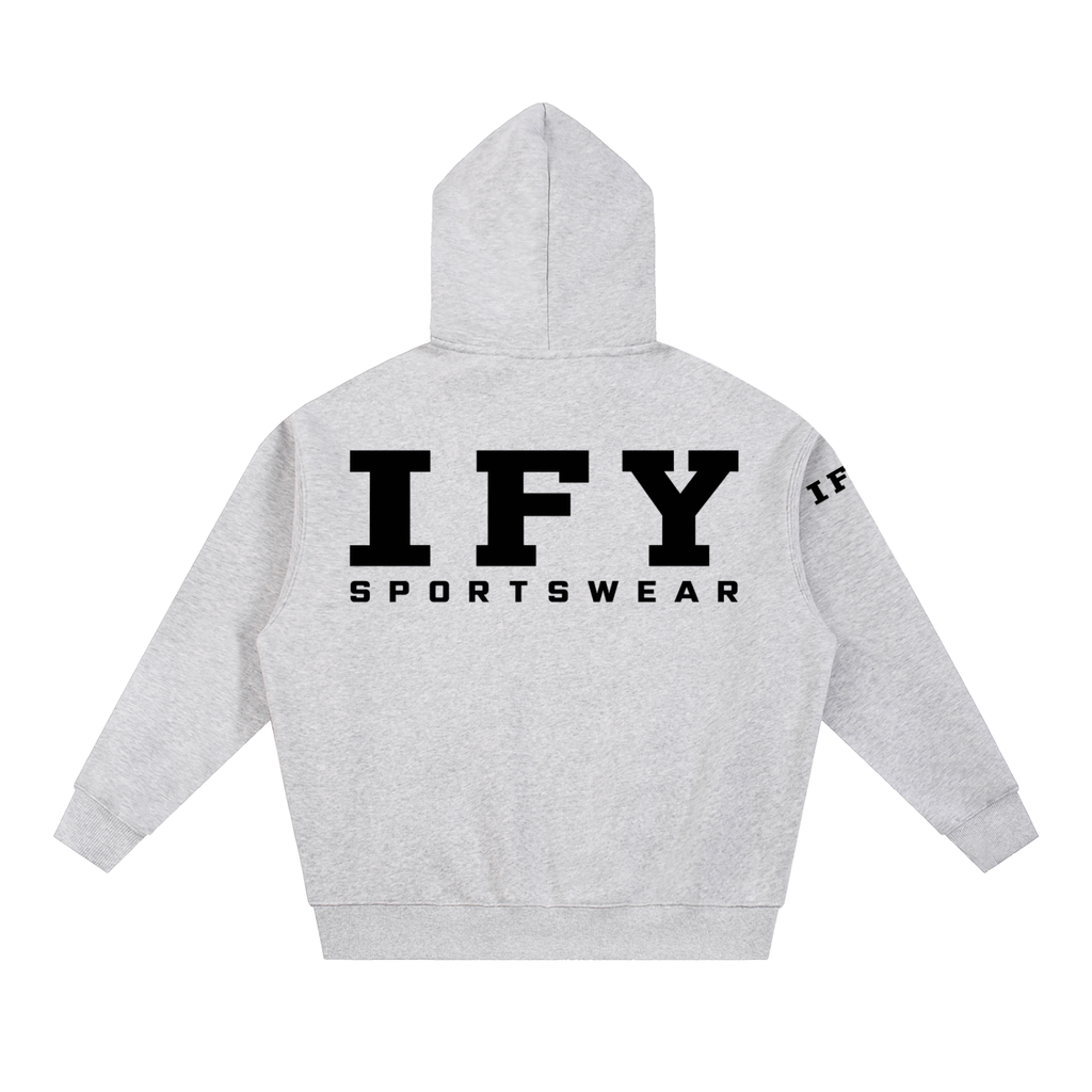 Essential Oversized Fleece Boxy Hoodie
