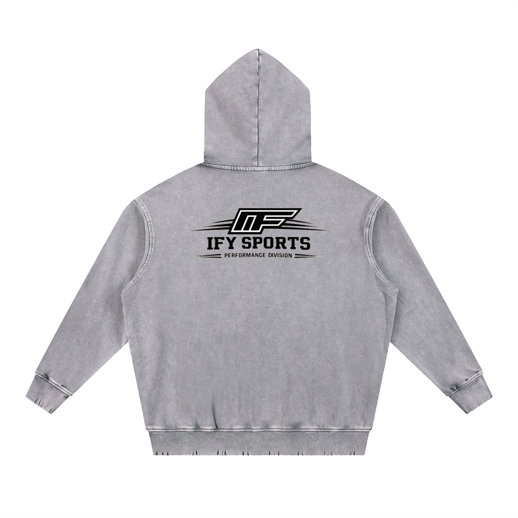 Heavyweight Snow Wash Hoodie: Comfort Meets Style for Every Occasion
