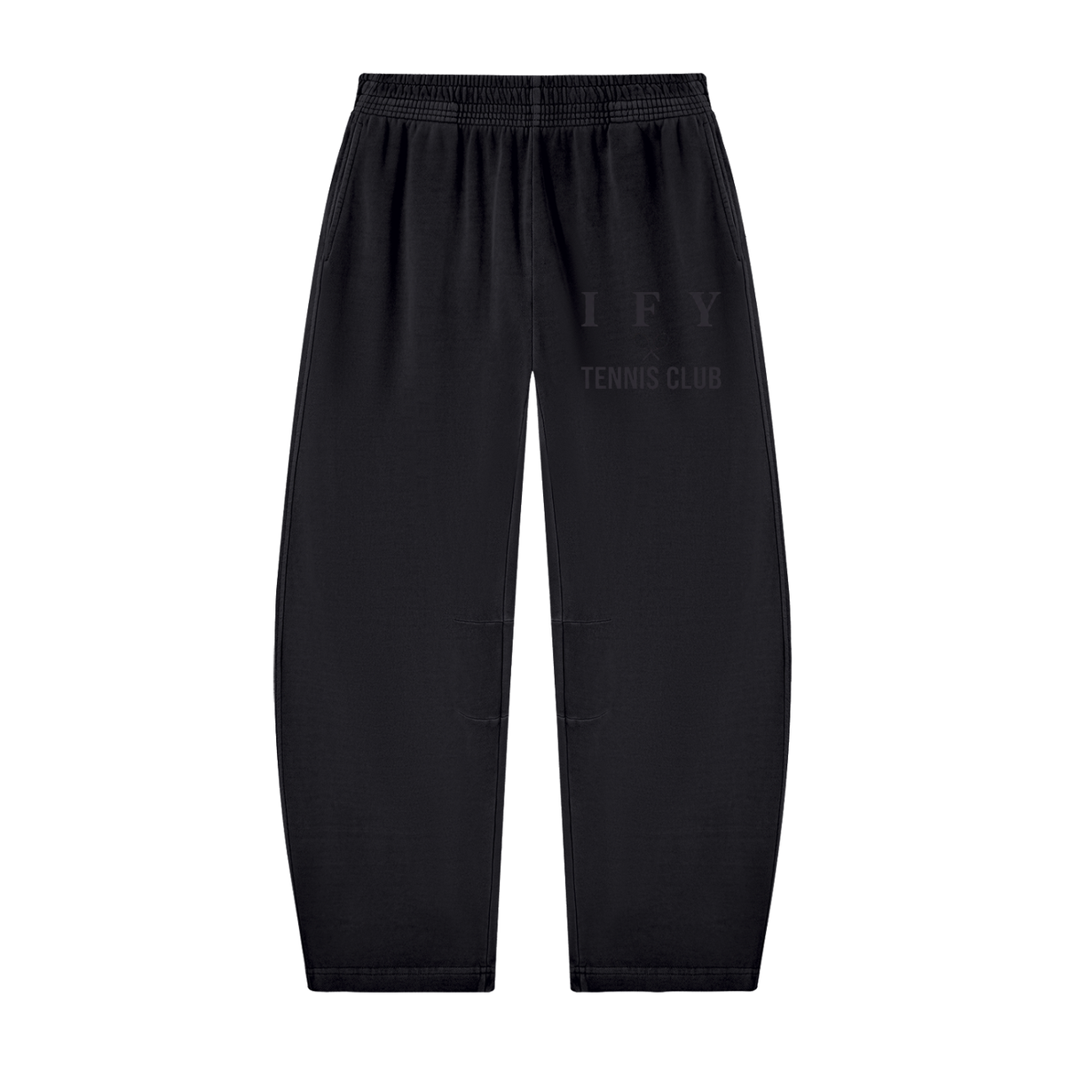 Vintage Washed Barrel Leg Sweatpants
