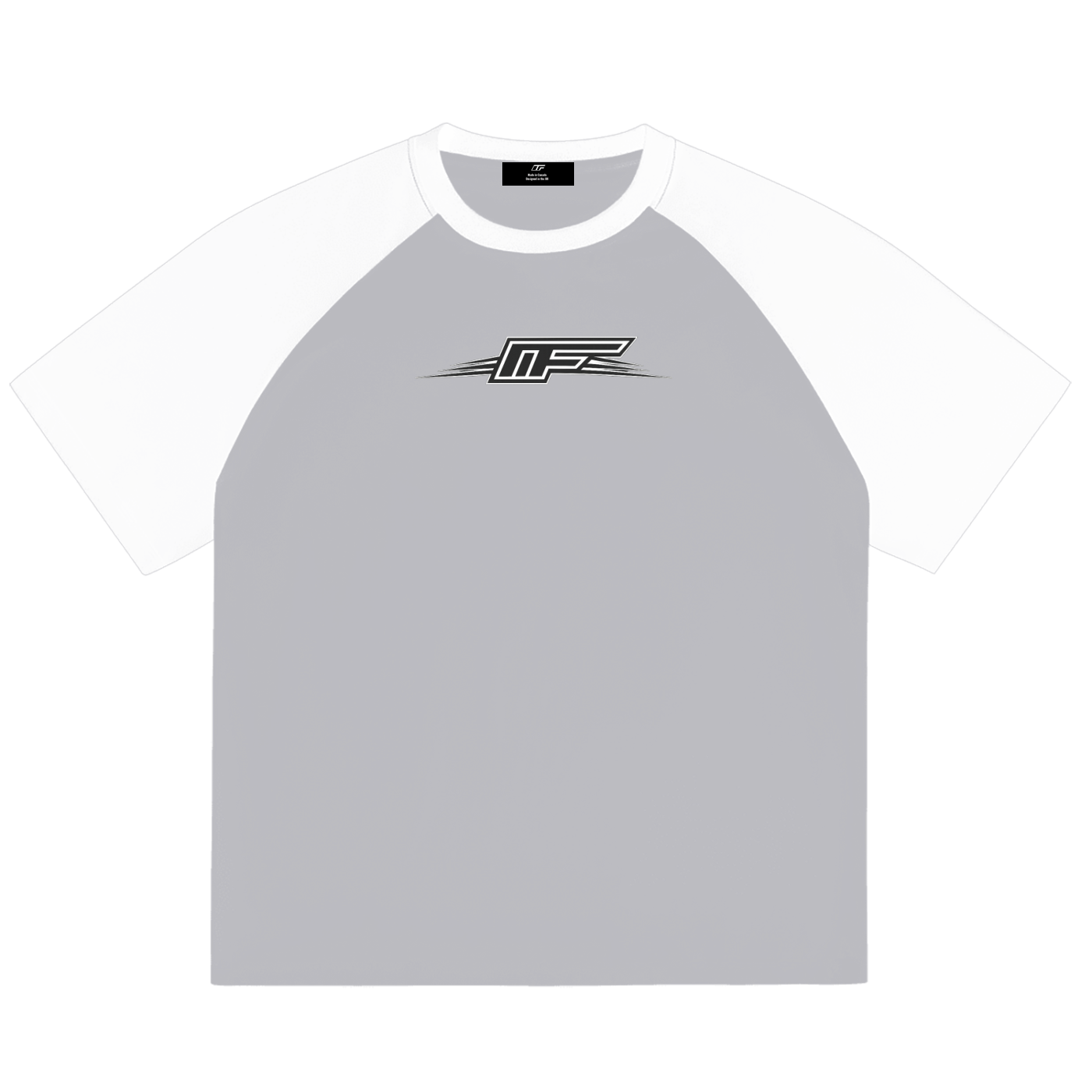 Color-Blocked Raglan Sleeve T-Shirt