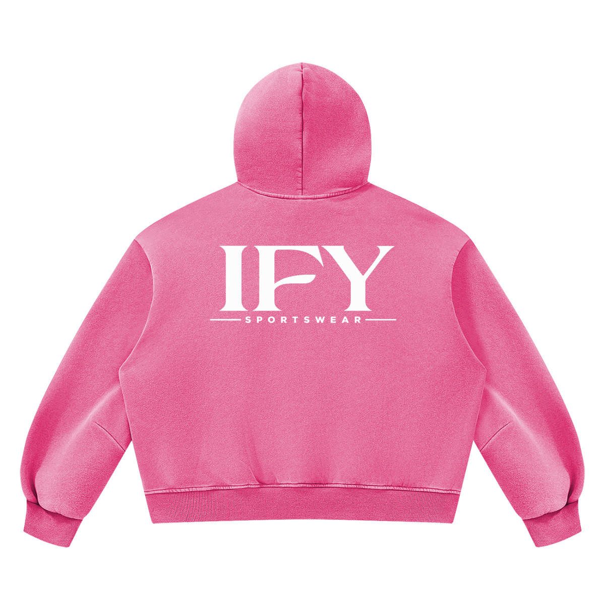 Unisex Vintage Wash Boxy Fleece Hoodie
