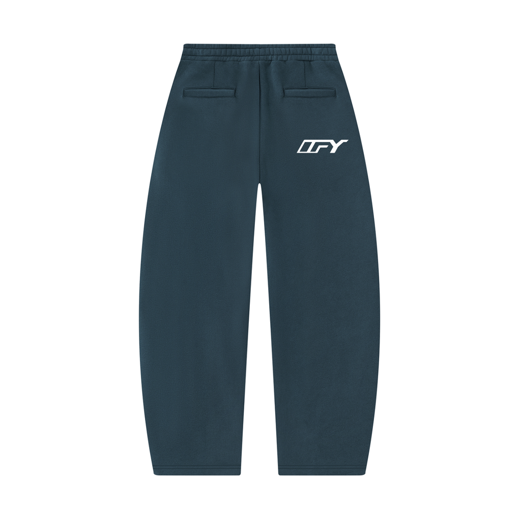 Unisex Barrel Leg Sweatpants
