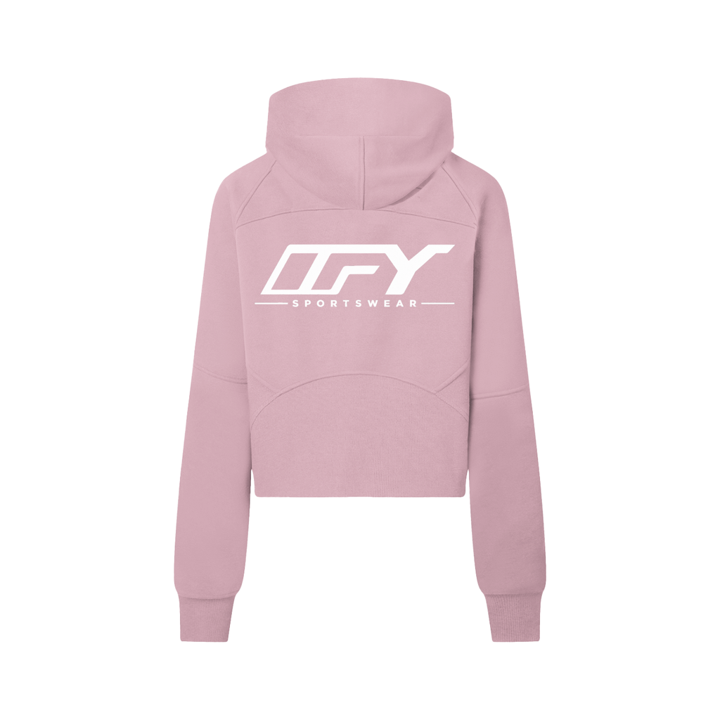 Stylish Cropped Half-Zip Hoodie for Women: Comfort Meets Versatility