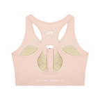 Women’s Cropped Zip Yoga Sports Bra