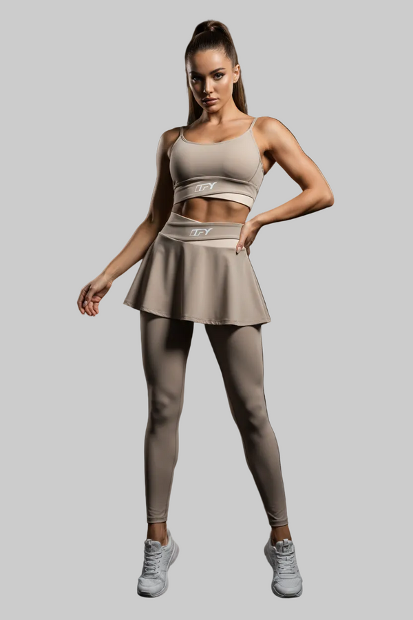 Women's Yoga Panelled Skorts