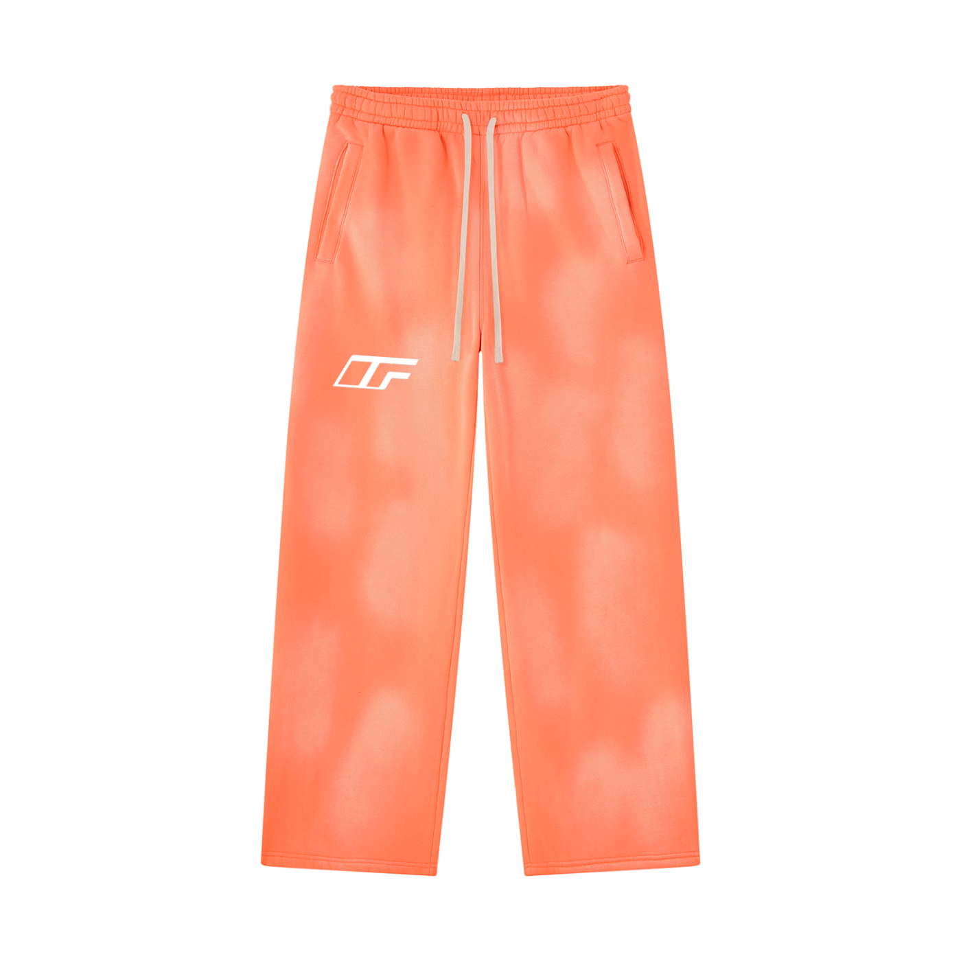 Unisex Sunfade Wide Leg Fleece Sweatpants