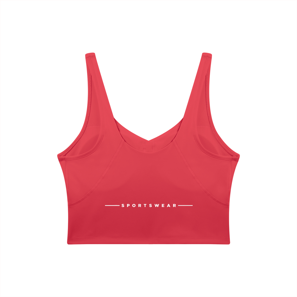 Women's V-Neck Yoga Sports Bra