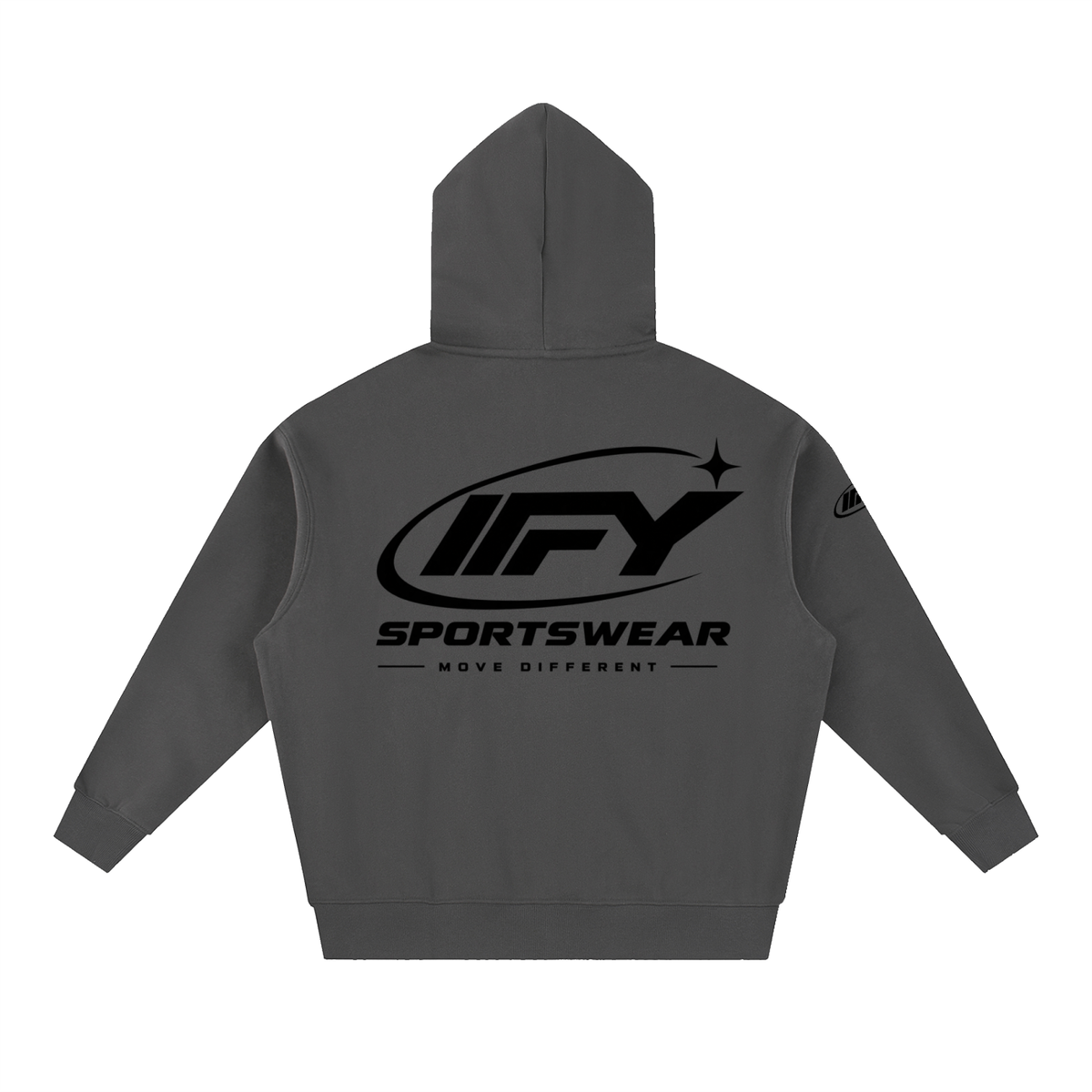 Essential Oversized Boxy Fit Fleece Hoodie
