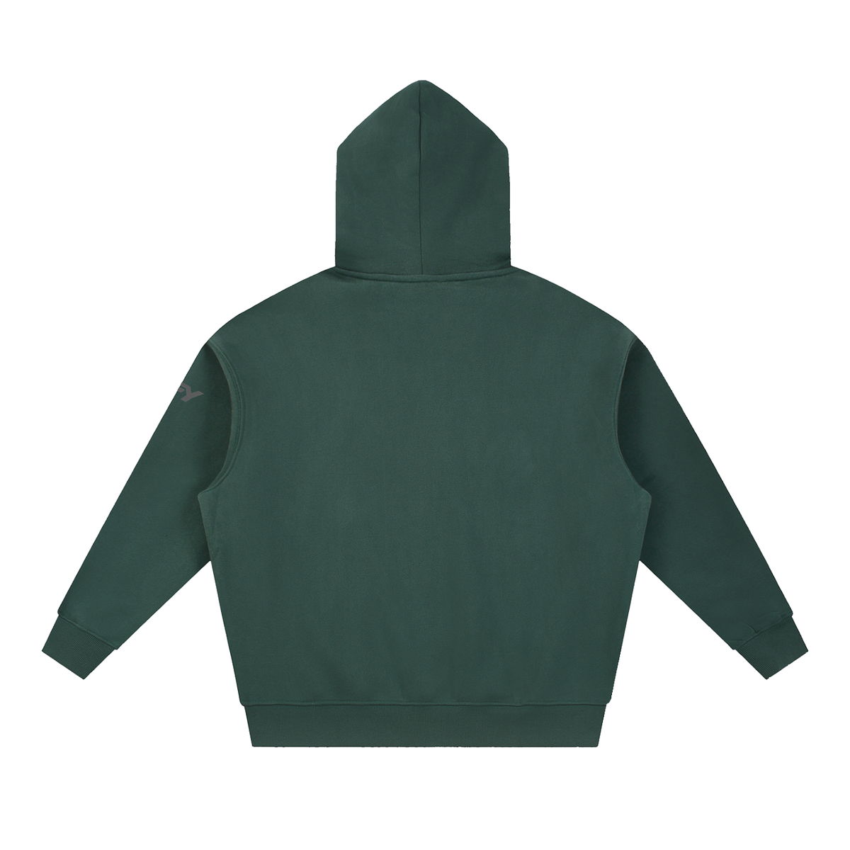 Oversized Boxy-Fit Fleece Hoodie