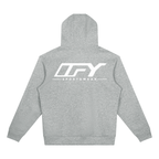 Unisex Drop Shoulder Full Zip Hoodie