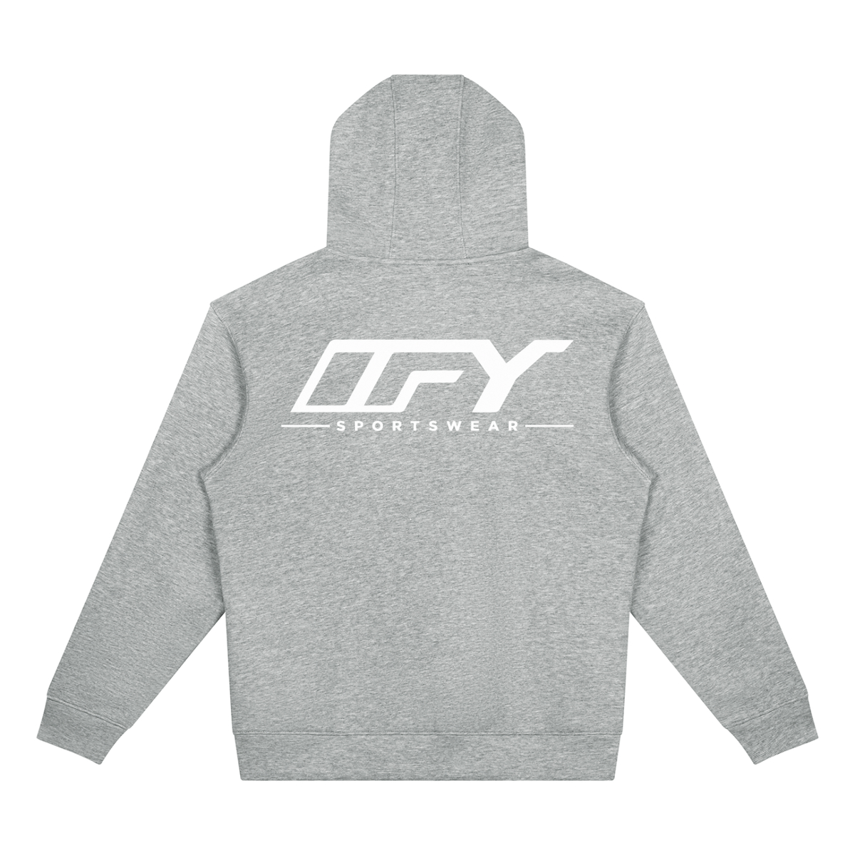 Unisex Drop Shoulder Full Zip Hoodie