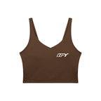 Women's V-Neck Yoga Sports Bra