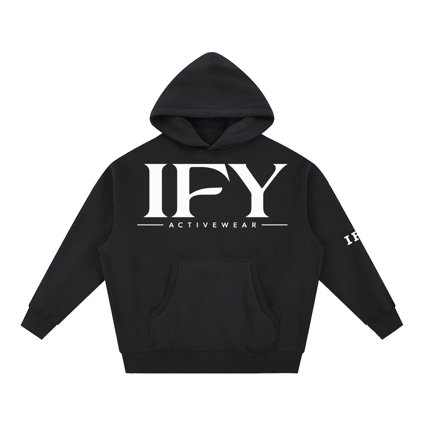 Essential Oversized Boxy Fit Fleece Hoodie