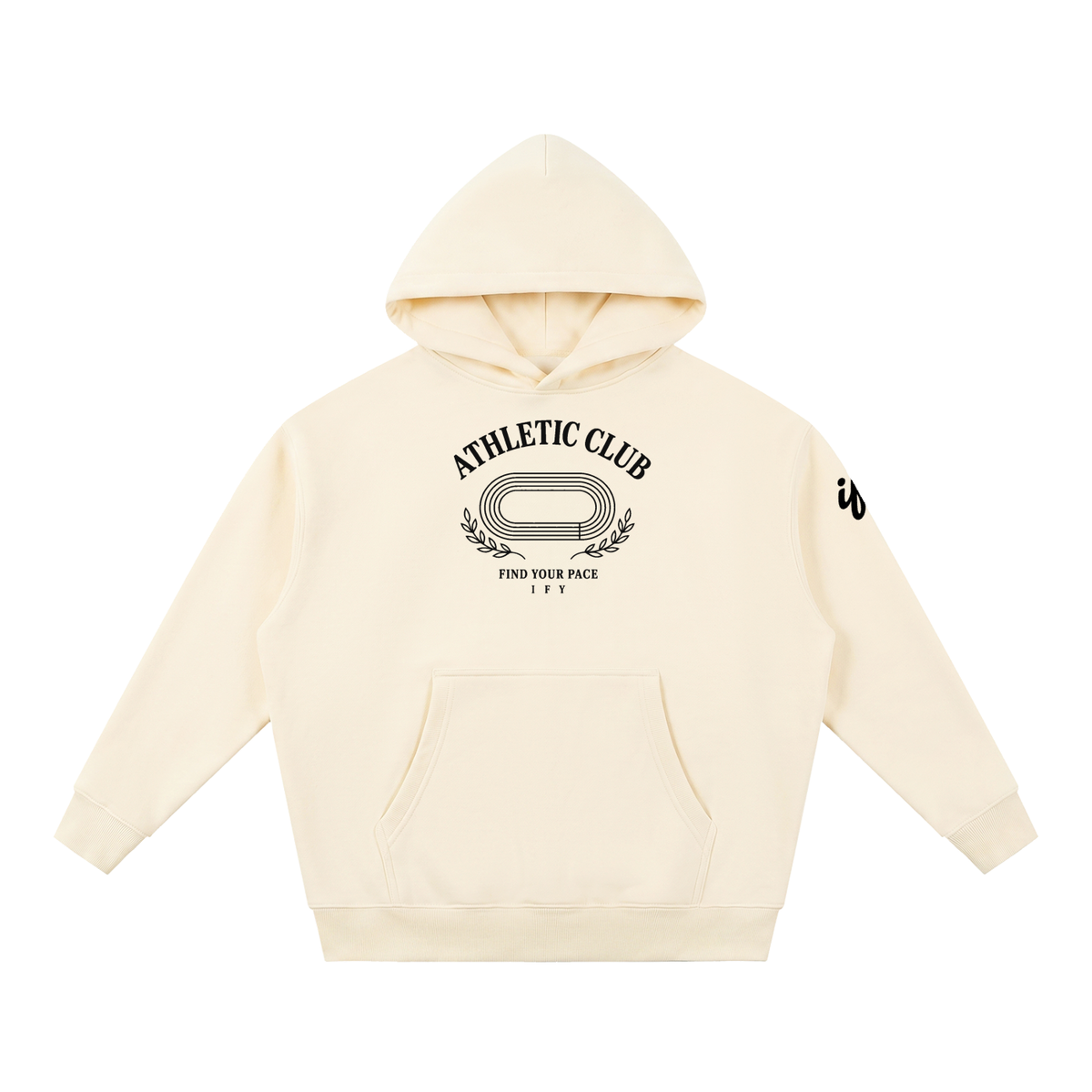 Unisex Oversized Boxy-Fit Fleece Hoodie