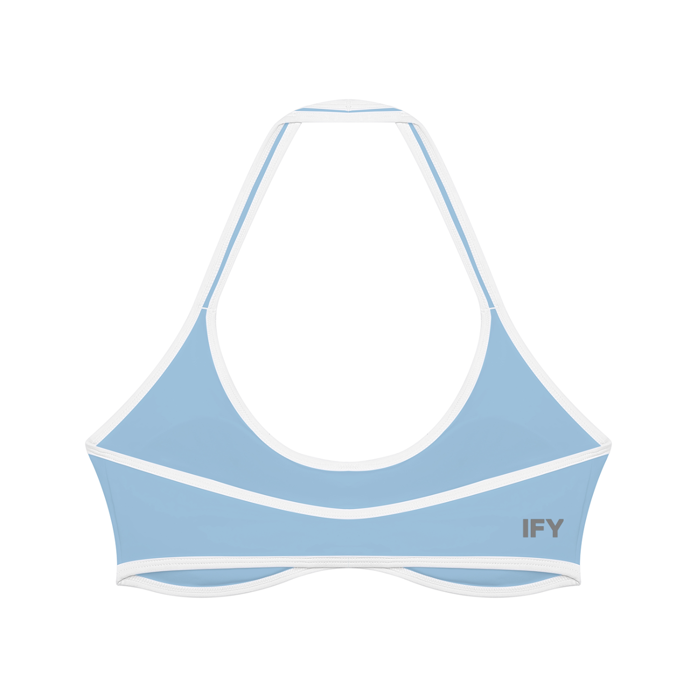 Women's Halter Color Block Yoga Sports Bra