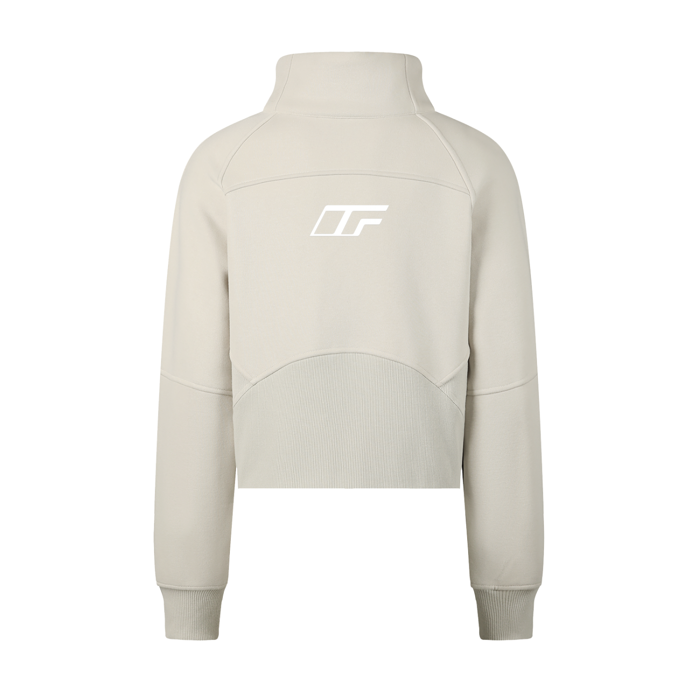 Cropped Half-Zip Sweatshirt – Your Go-To for Comfort and Style