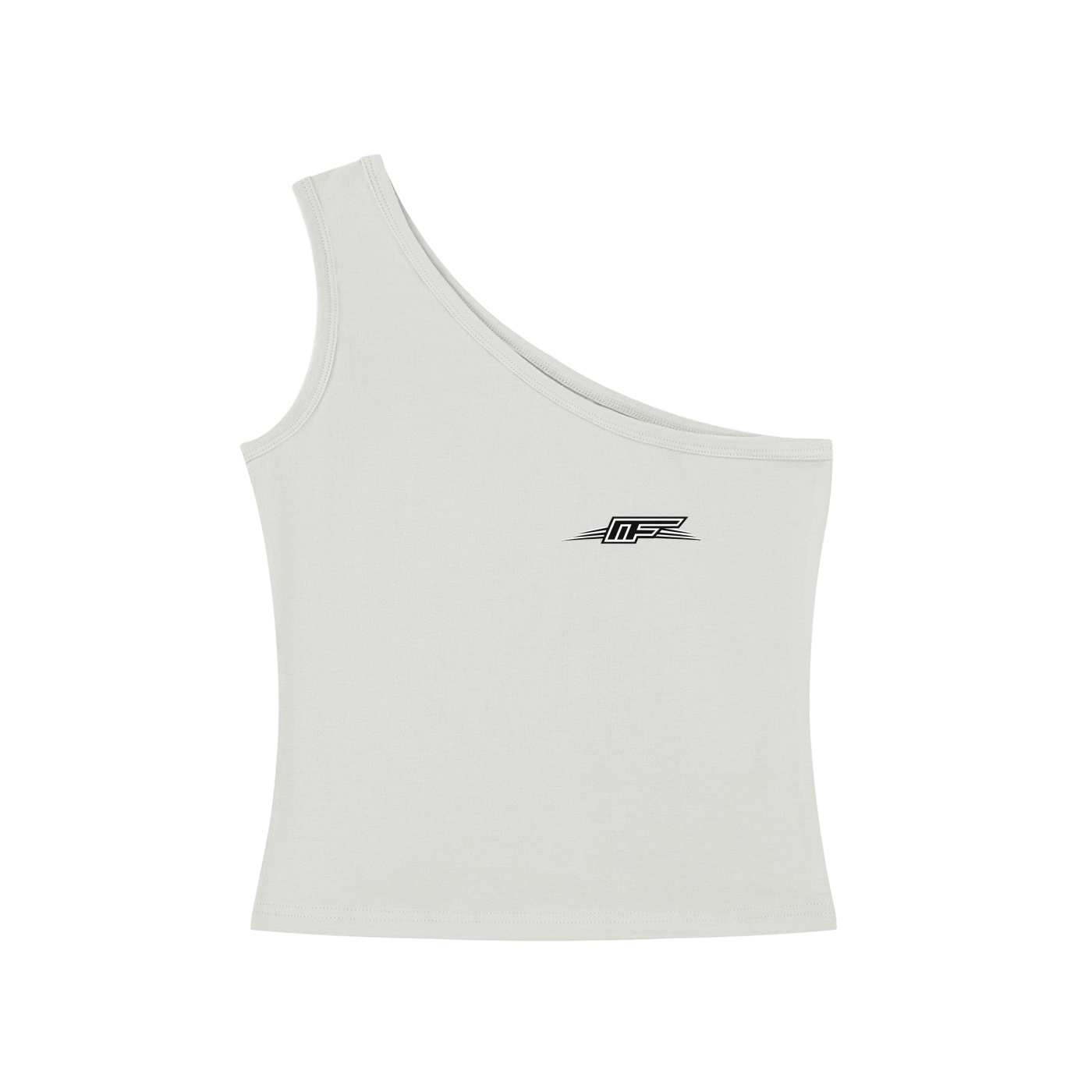 Women's One-Shoulder Crop Tank Top