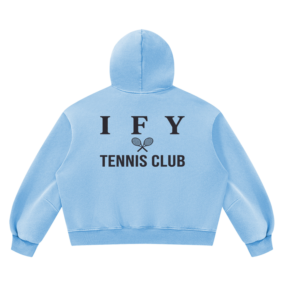 Vintage Wash Boxy Fleece Hoodie