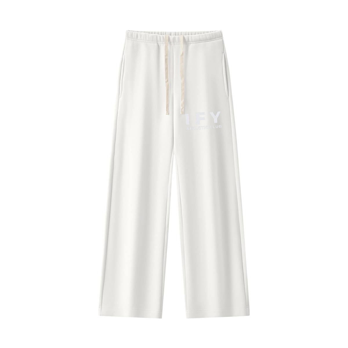 Straight Leg Fleece Sweatpants