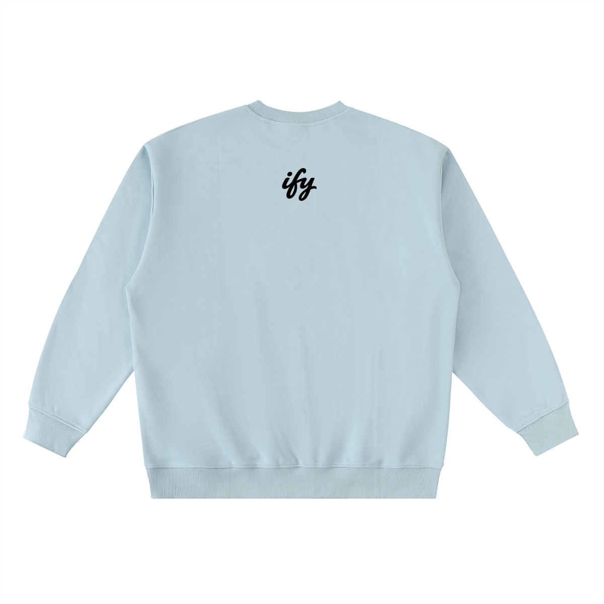 Oversized Crewneck Taped Sweatshirt