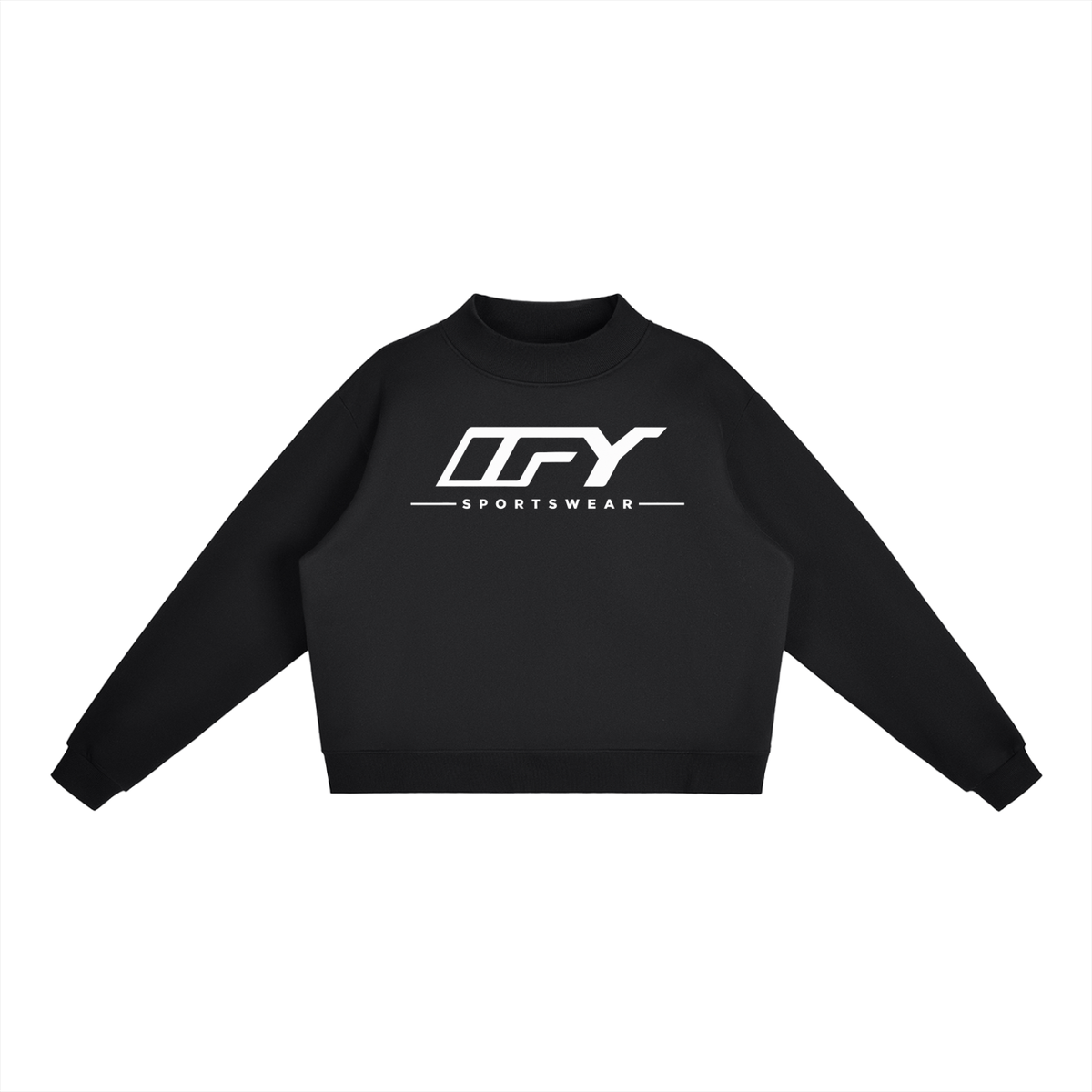 Women's Fleece Mock-Neck Sweatshirt: Cozy Comfort for Every Occasion