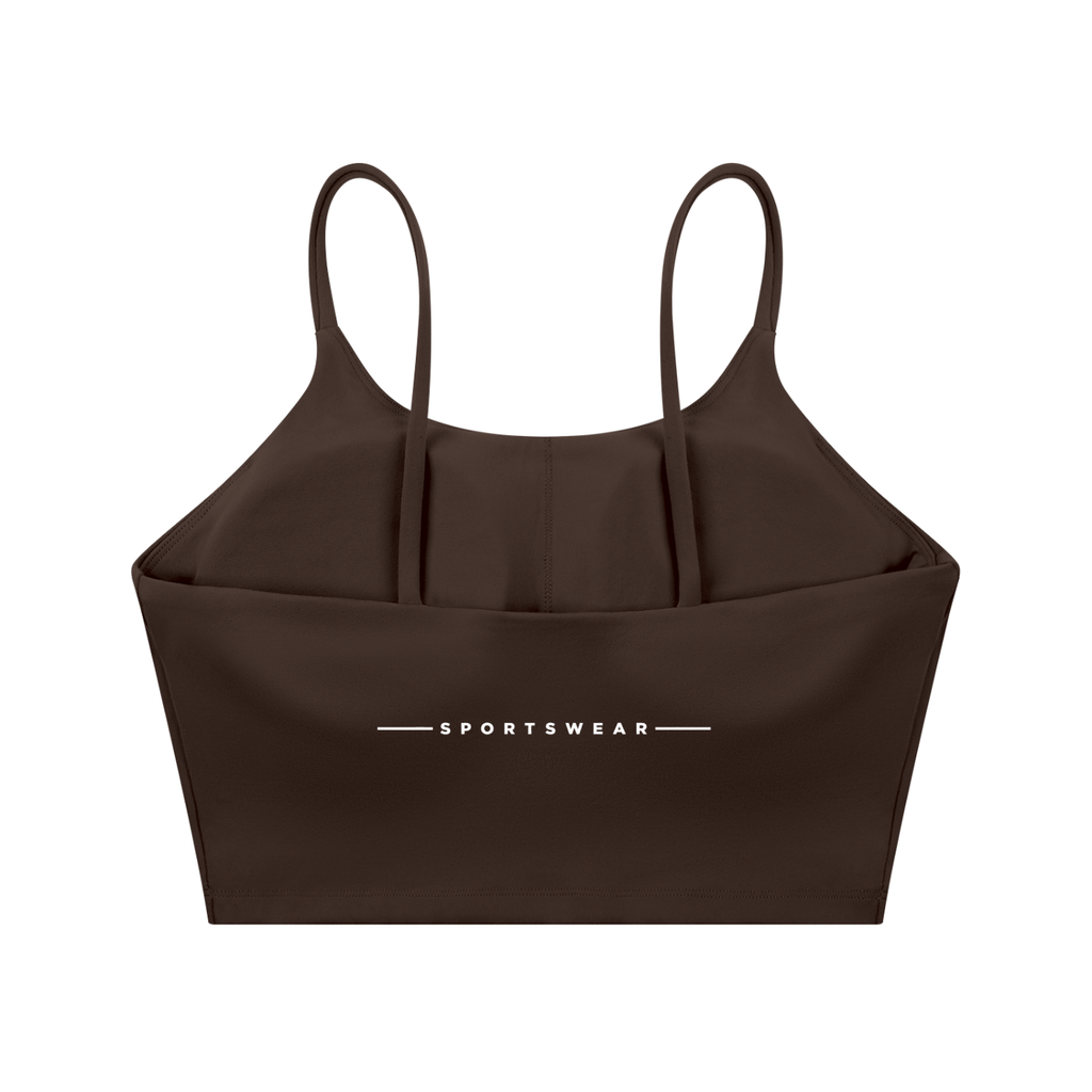 Elevate Your Workout with Our Spaghetti Strap Yoga Sports Bra