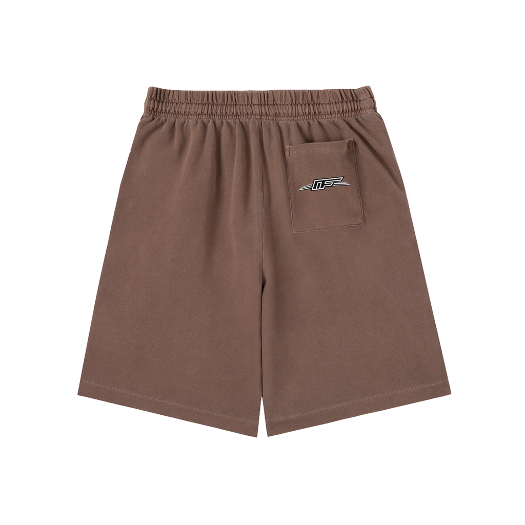 Vintage Wash Cotton Shorts