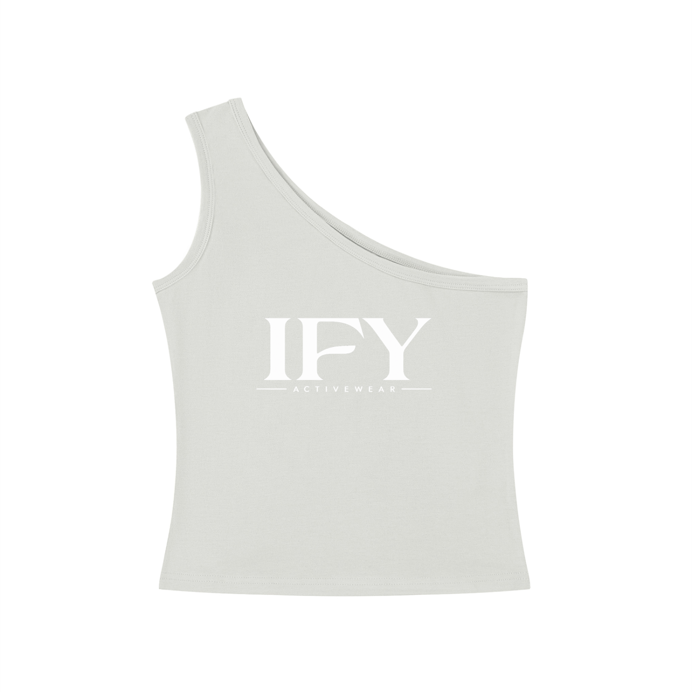 Women's One-Shoulder Crop Tank Top