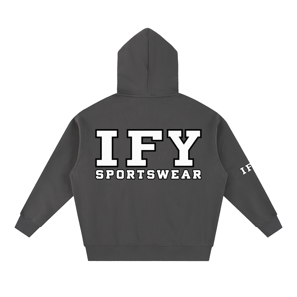 Essential Oversized Fleece Boxy Hoodie