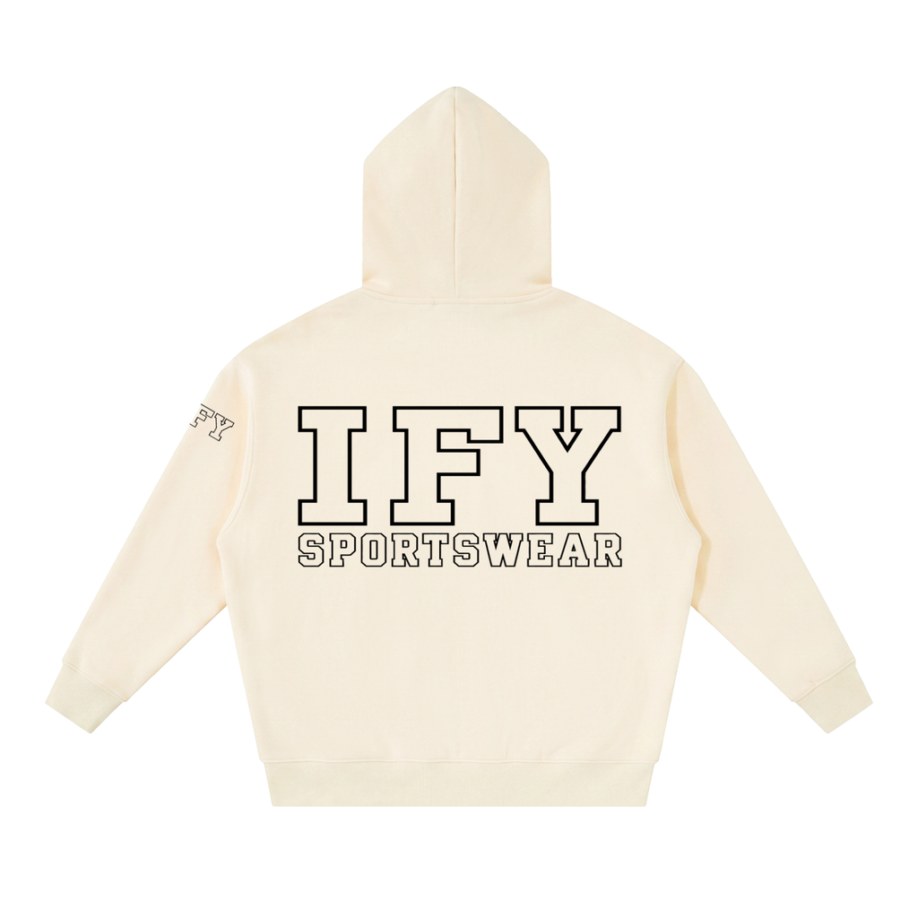 Oversized Fleece Boxy Hoodie