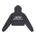 Stylish Cropped Zip-Up Hoodie for Women – Elevate Your Everyday Look