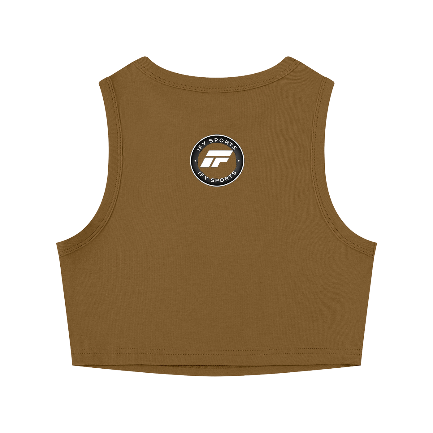 Women's Tight Crewneck Crop Tank Top