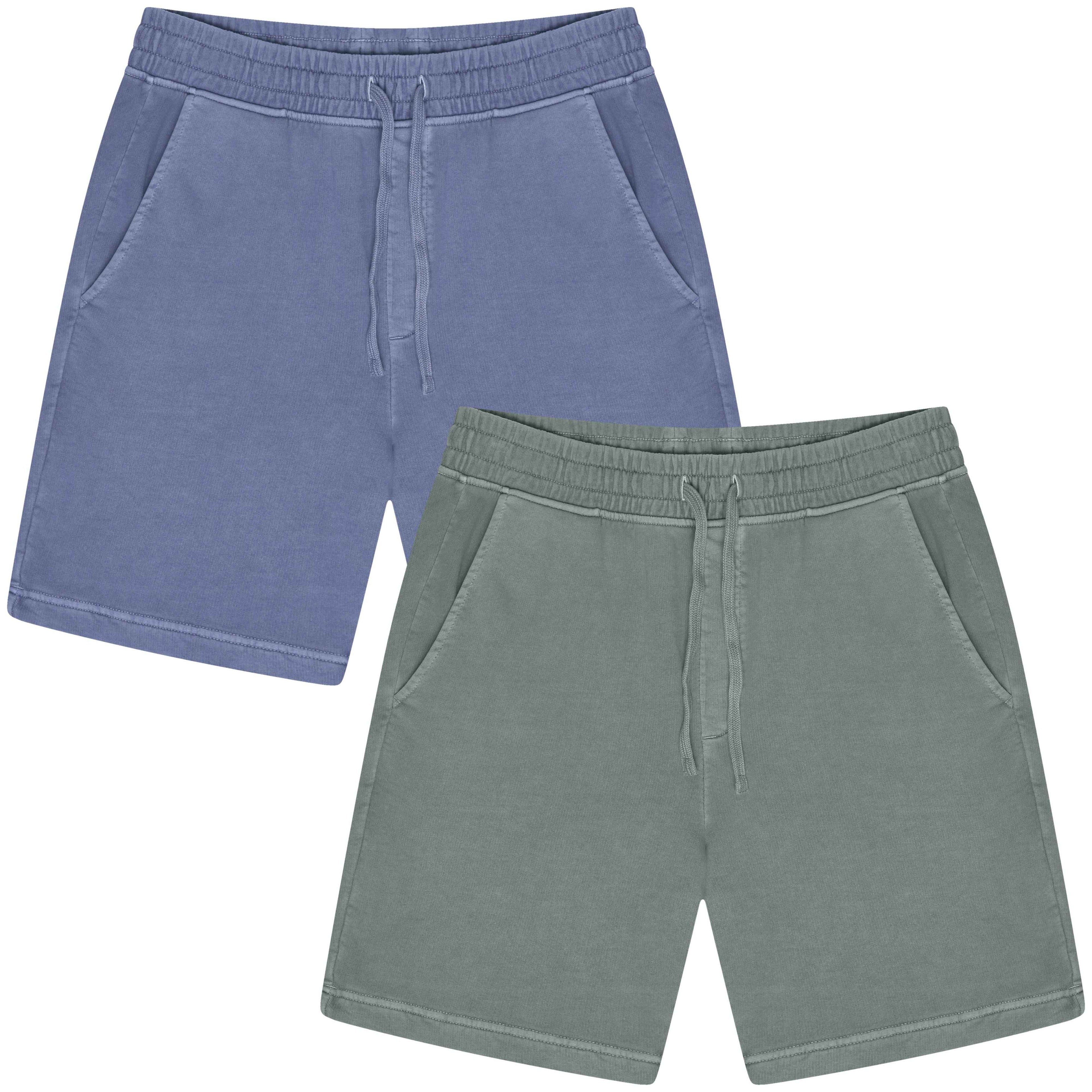 M&S Relaxed Fit Pure Cotton Garment Dye Short