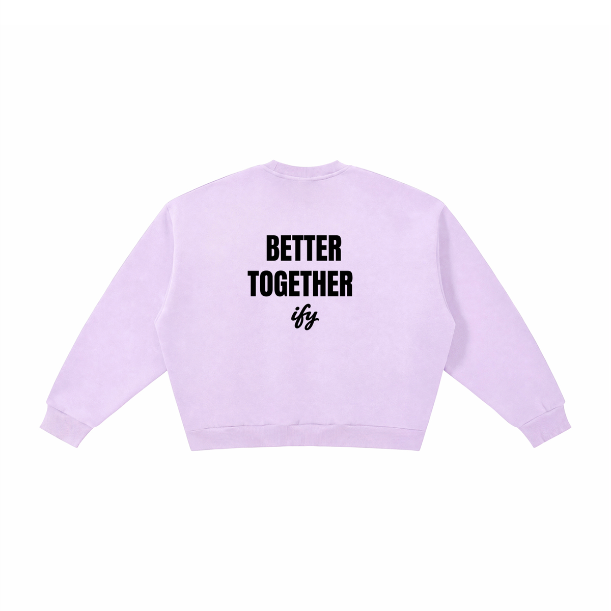 Boxy Fleece Crewneck Sweatshirt