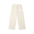 Contrast Tape Straight-Leg Sweatpants