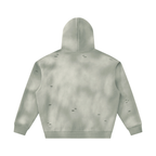 Unisex Frayed Fleece Hoodie for Ultimate Comfort and Style