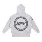 Essential Oversized Fleece Zip Hoodie