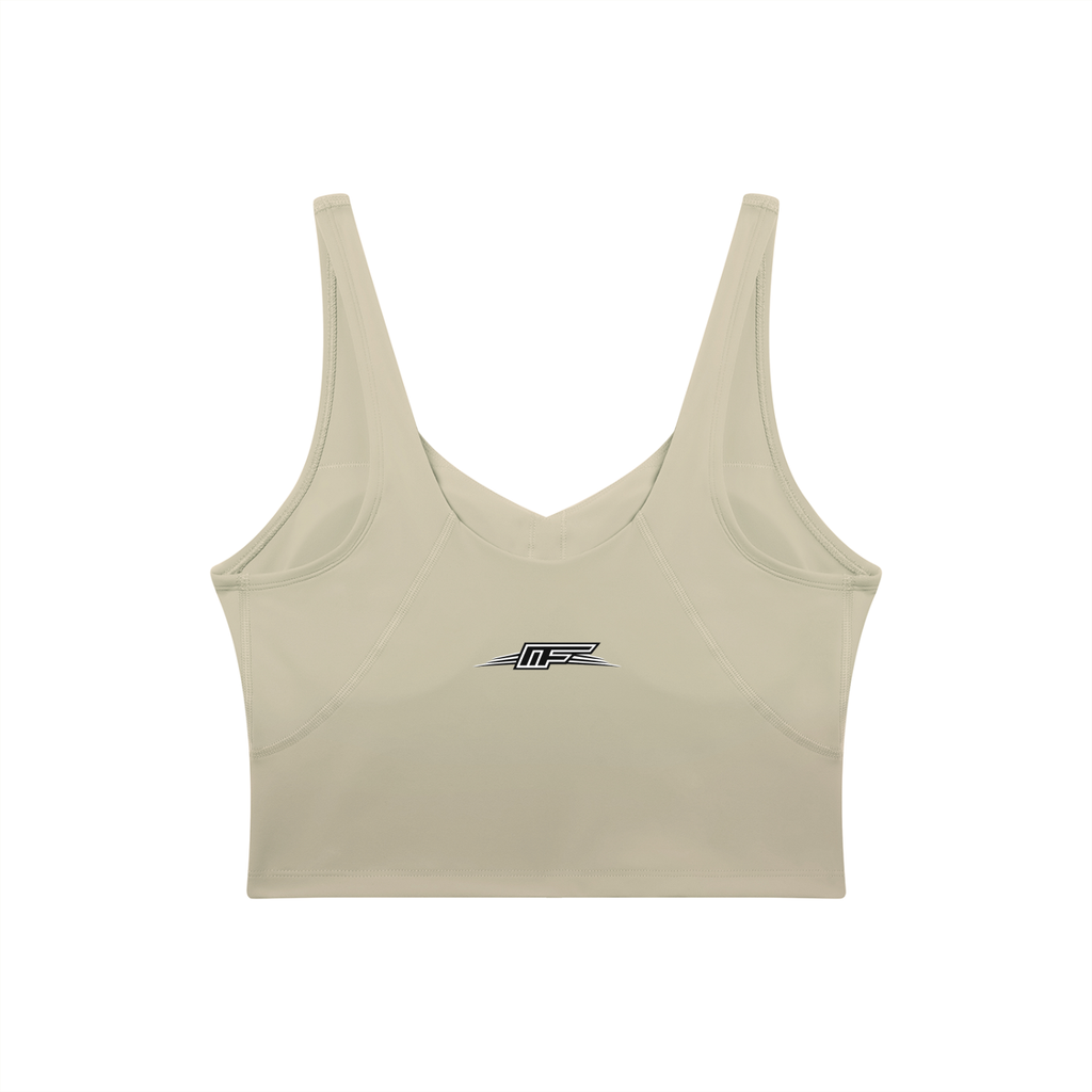 Women's V-Neck Yoga Sports Bra