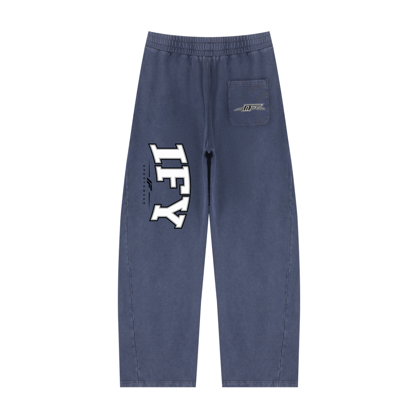 Unisex Mineral Wash Barrel Sweatpants