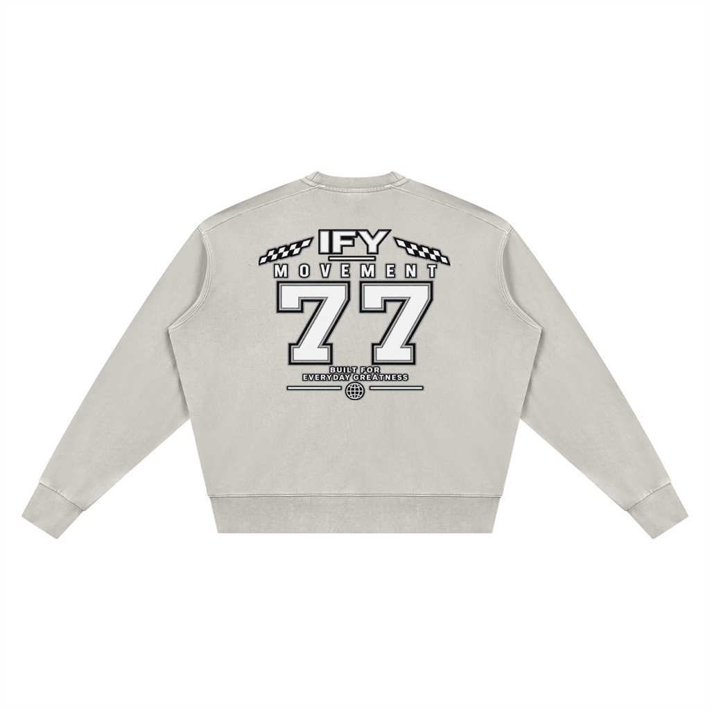 Unisex Vintage Wash Crewneck Sweatshirt