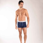 IKON X Men's 3" Trunks - Navy/White