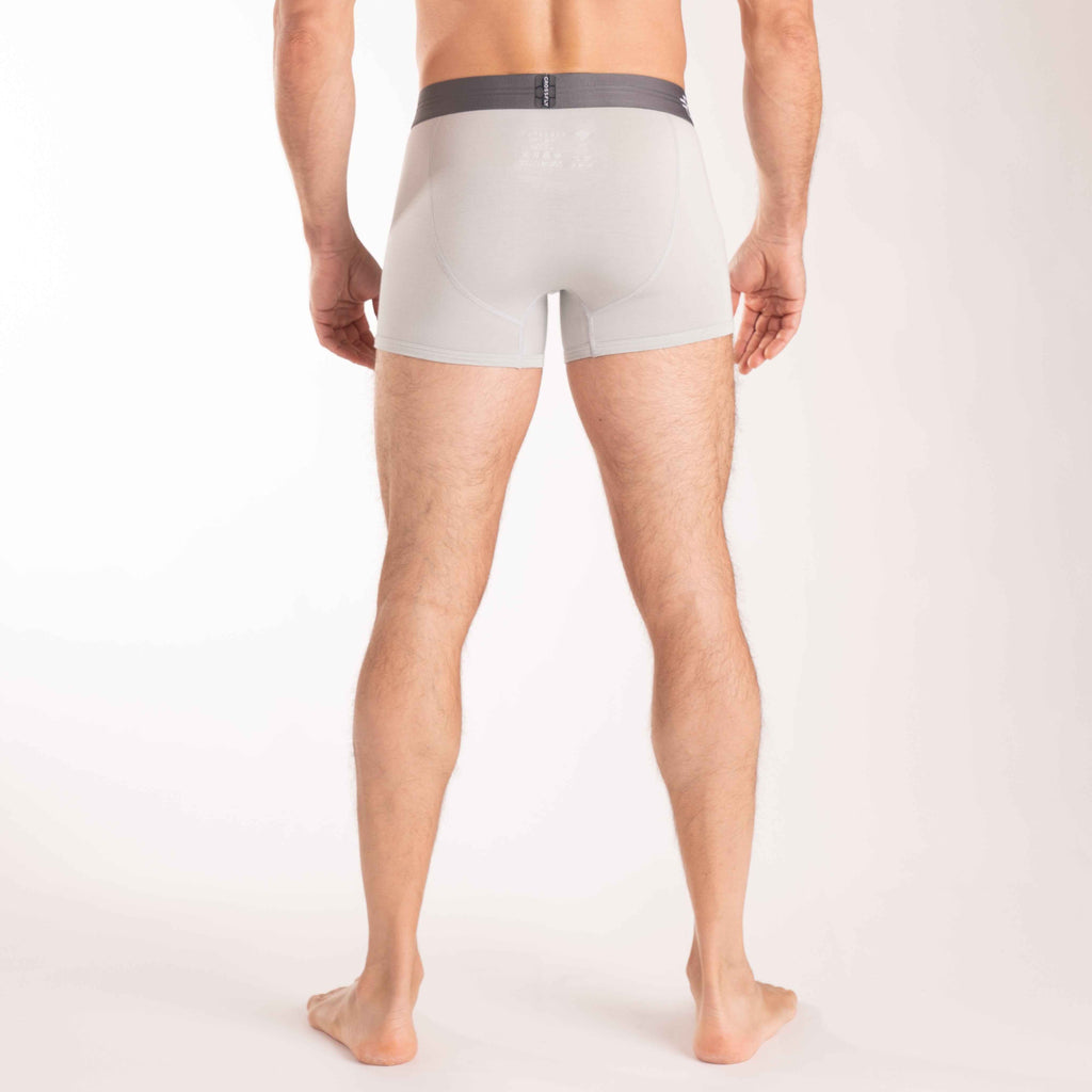 IKON X Men's 3" Trunks - Silver/Charcoal
