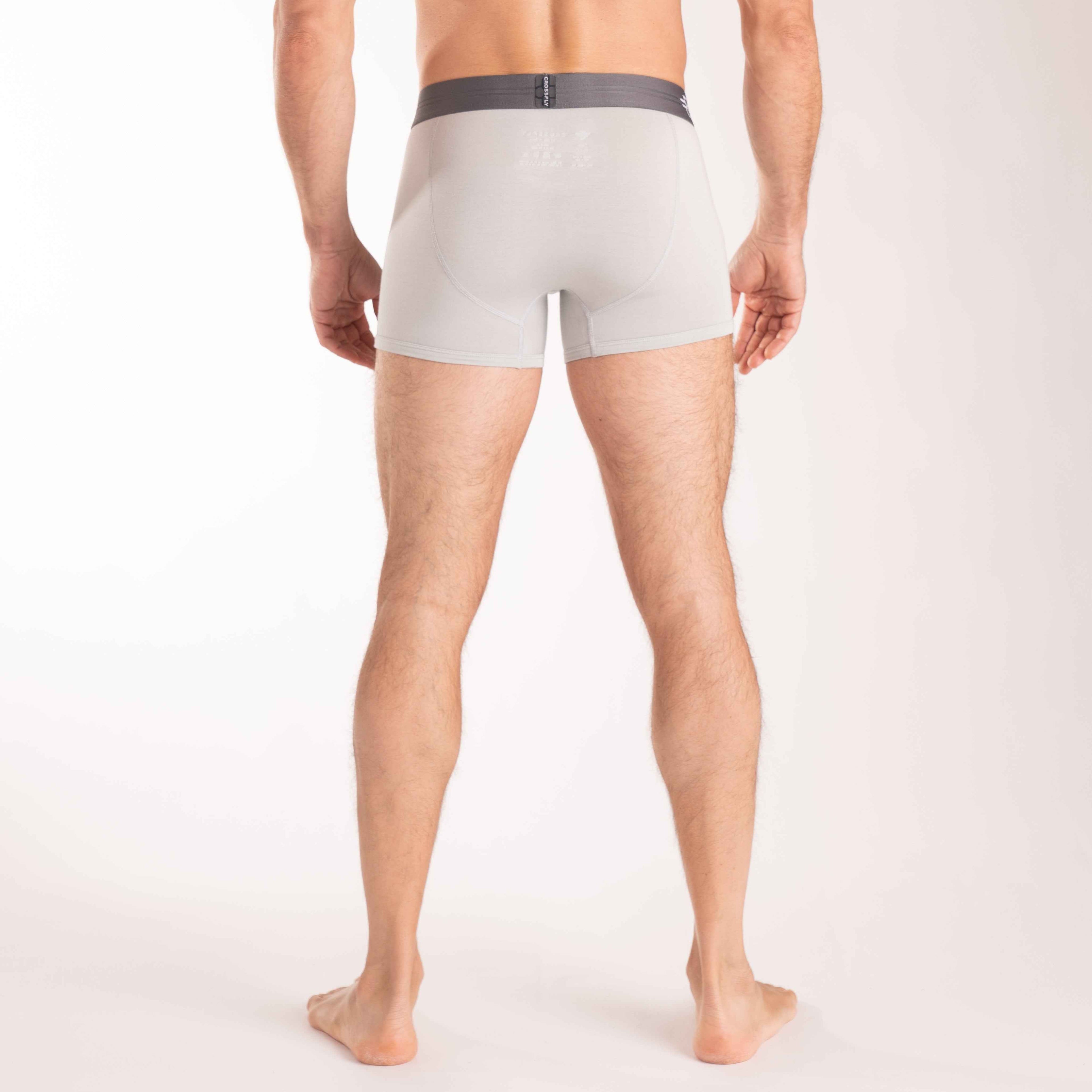 IKON X Men's 3" Trunks - Silver/Charcoal