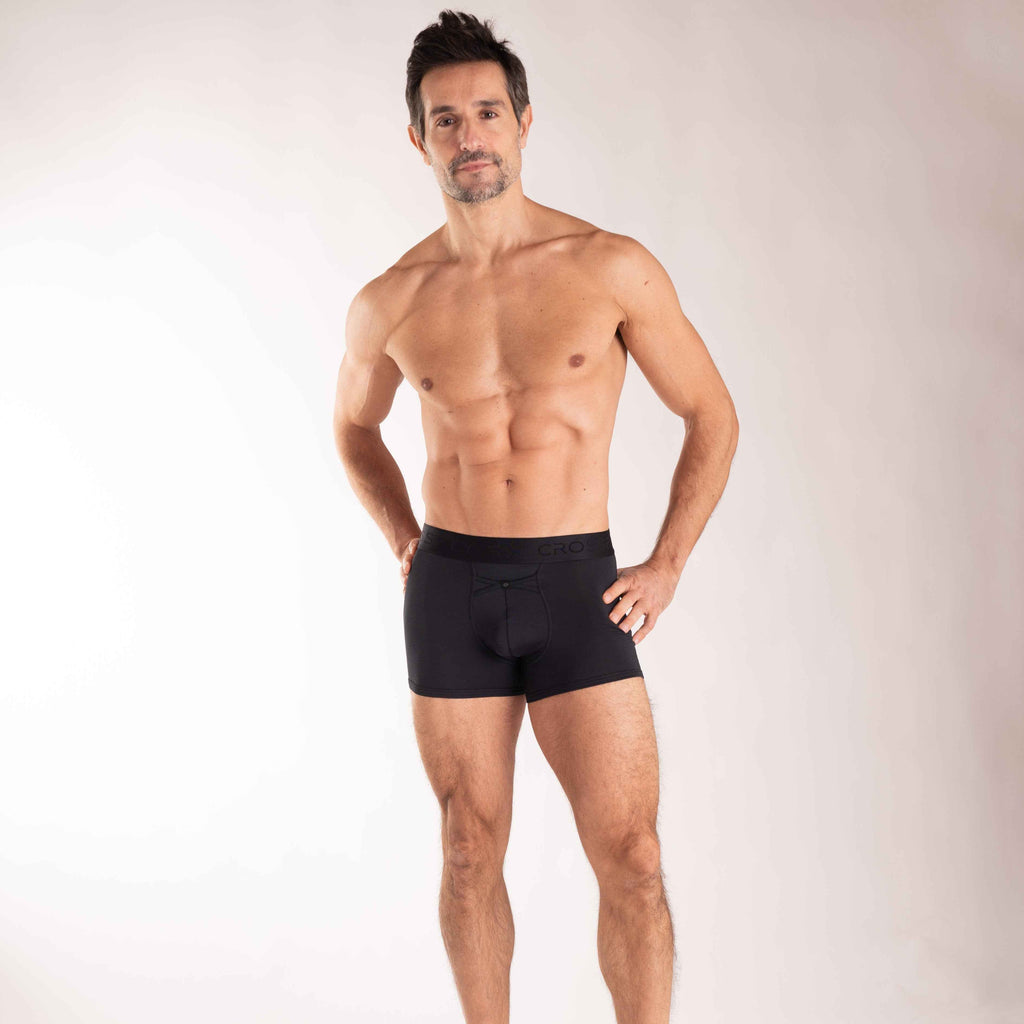 3-pack: IKON Men's 3" Trunks - Black