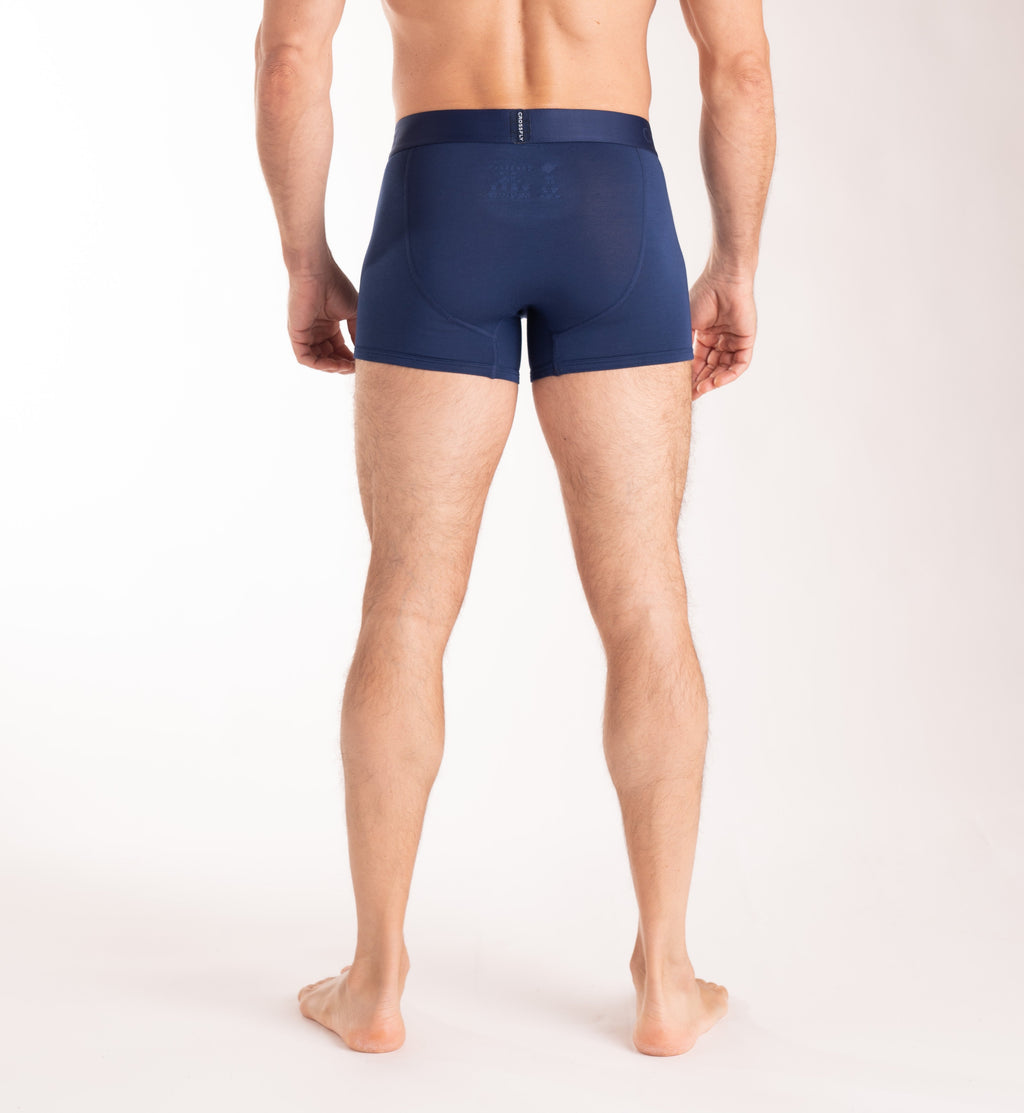 3-pack: IKON Men's 3" Trunks - Navy